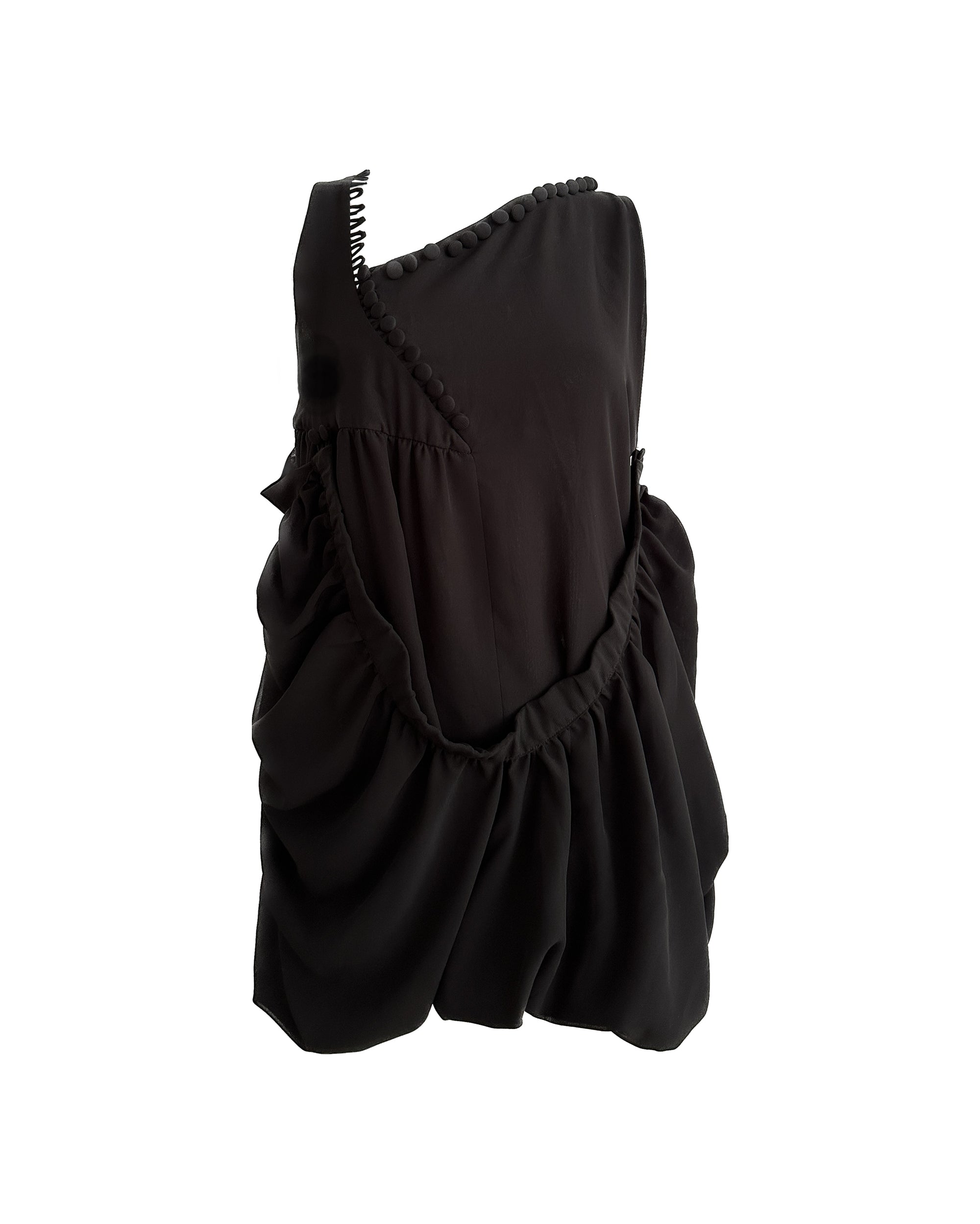 PREEN BY THORNTON BREGAZZI Asymetric Button Top XS