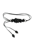 Leather flower belt/necklace