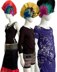 Celeste Purple Drape Ensemble