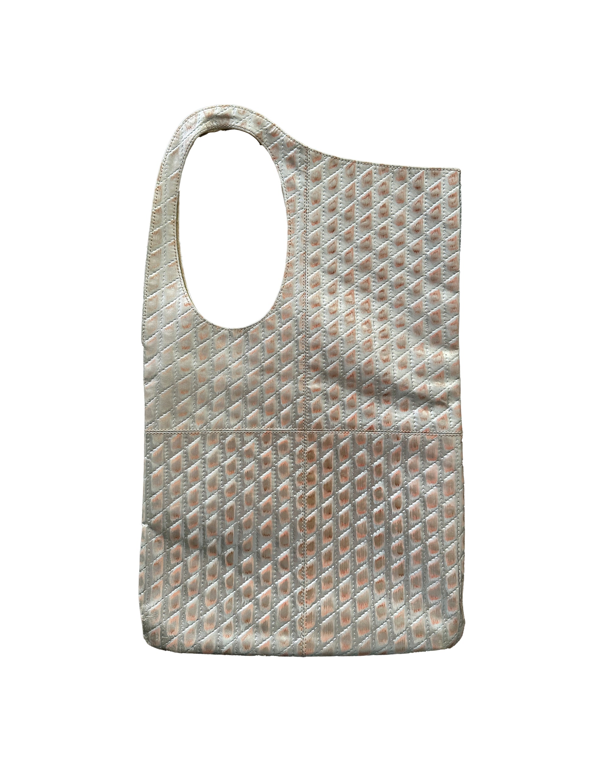 Japanese Silver Shoulder Bag