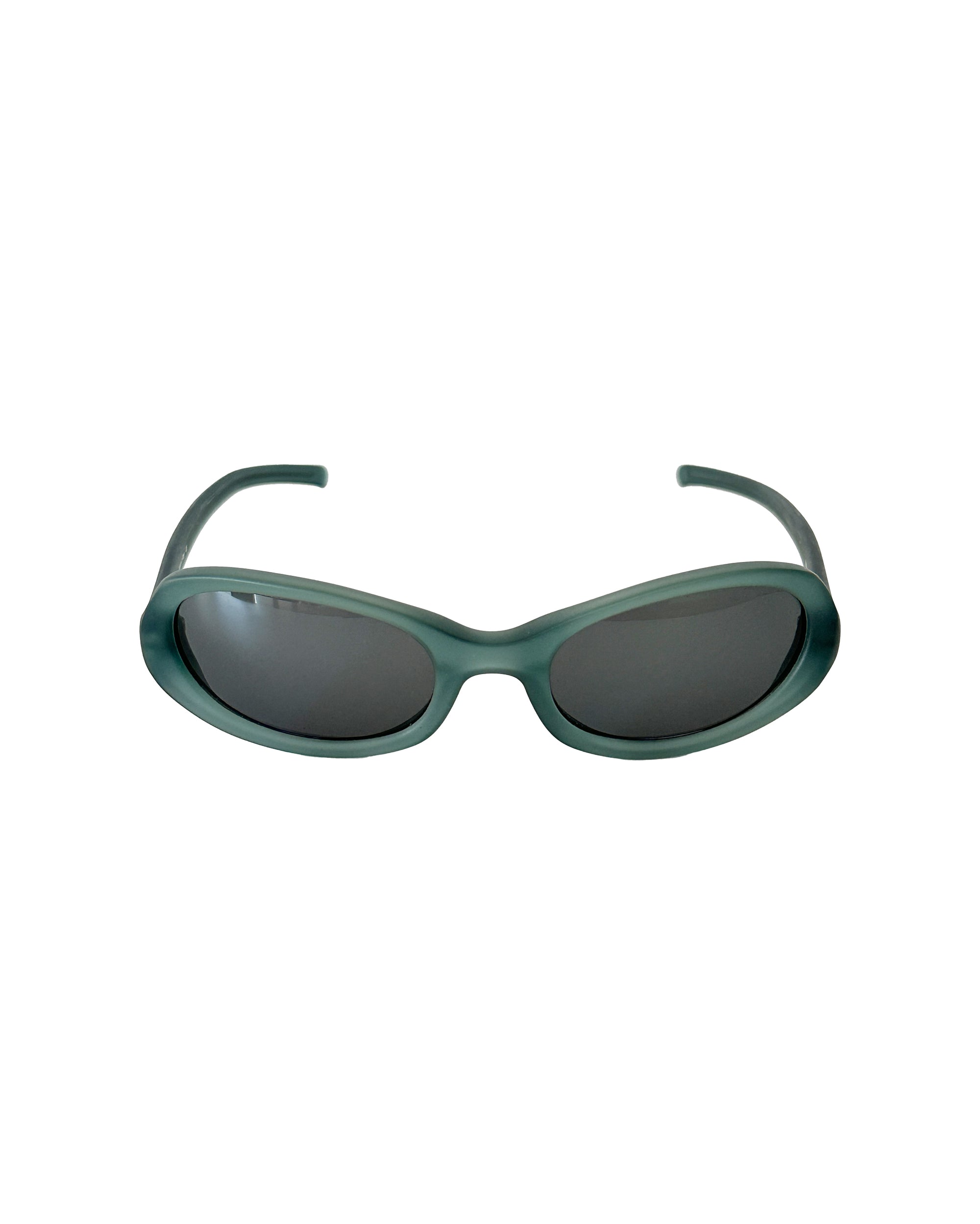PRADA 1999 Frosted Dusty Jade Sunglasses
