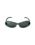 PRADA 1999 Frosted Dusty Jade Sunglasses