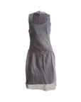 LIVIANA CONTI Doble-Layer Silk Dress M