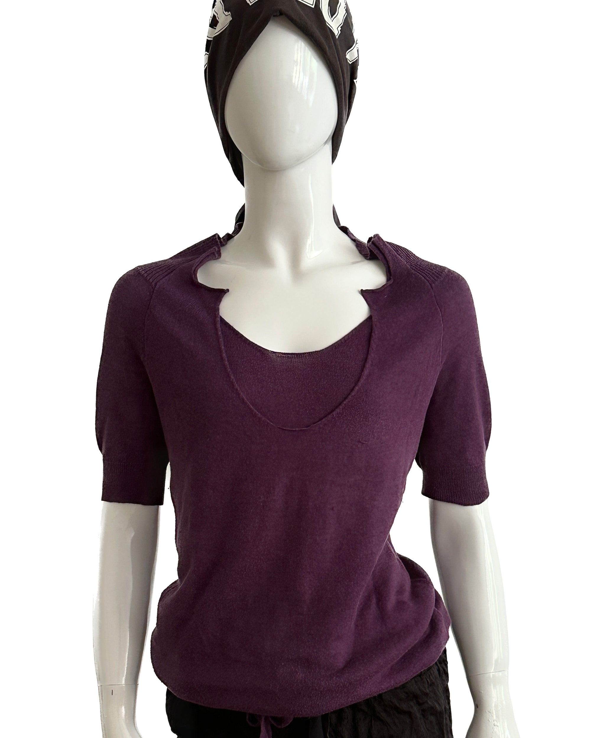 YOHJI YAMAMOTO Cashmere Blouse S