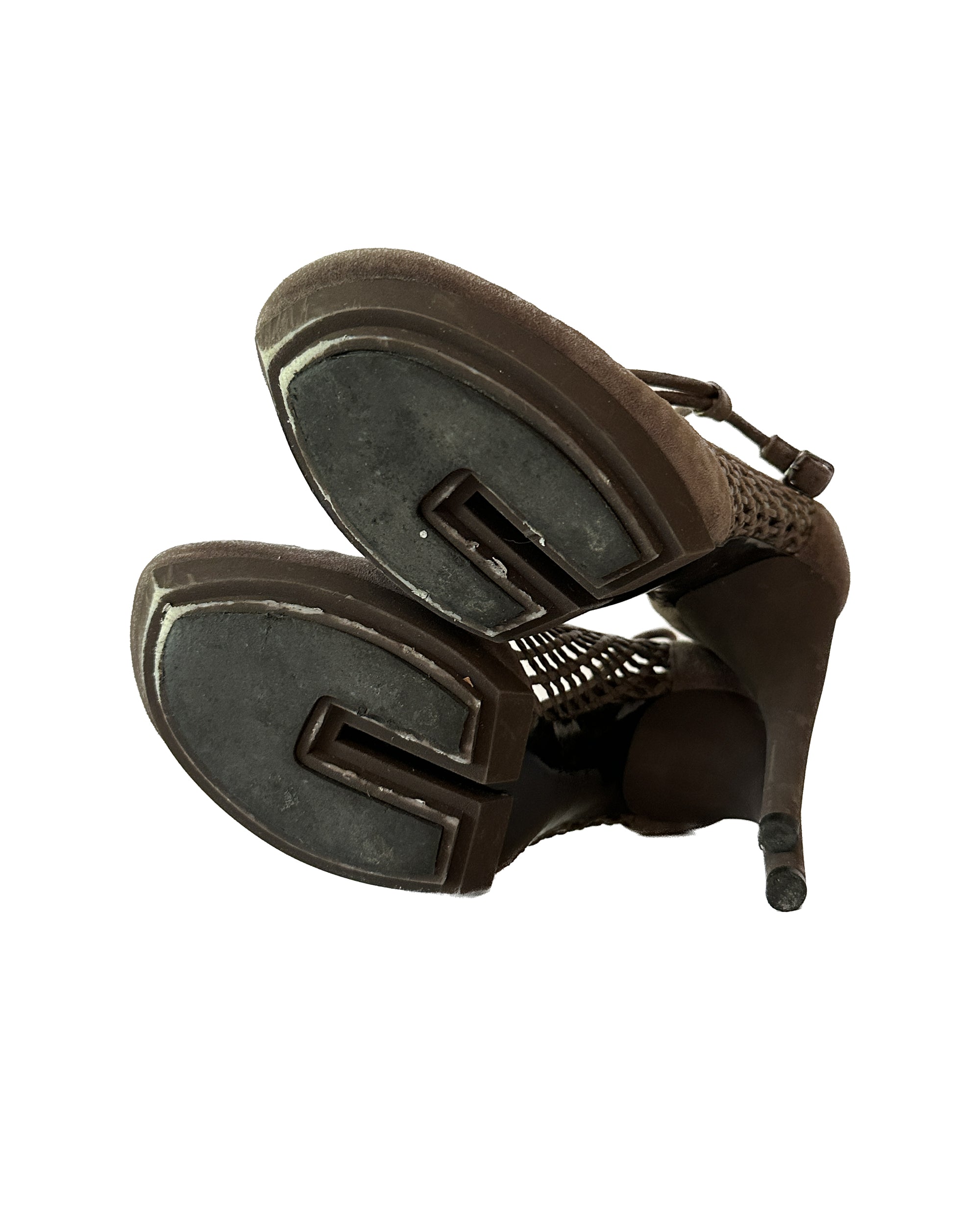 BALENCIAGA FW2009 Suede Heels 37