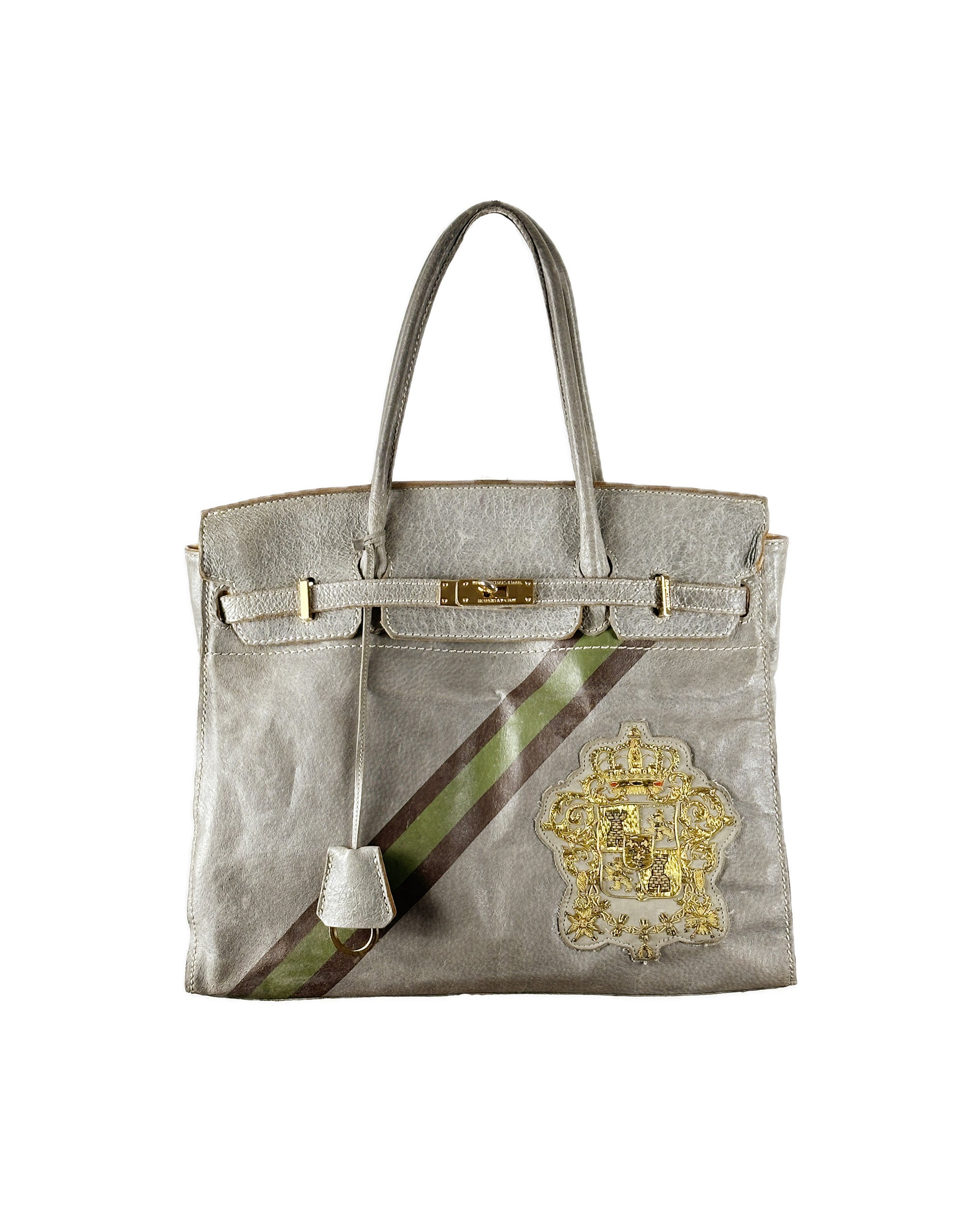 ADMJ Grey Shoulder Bag