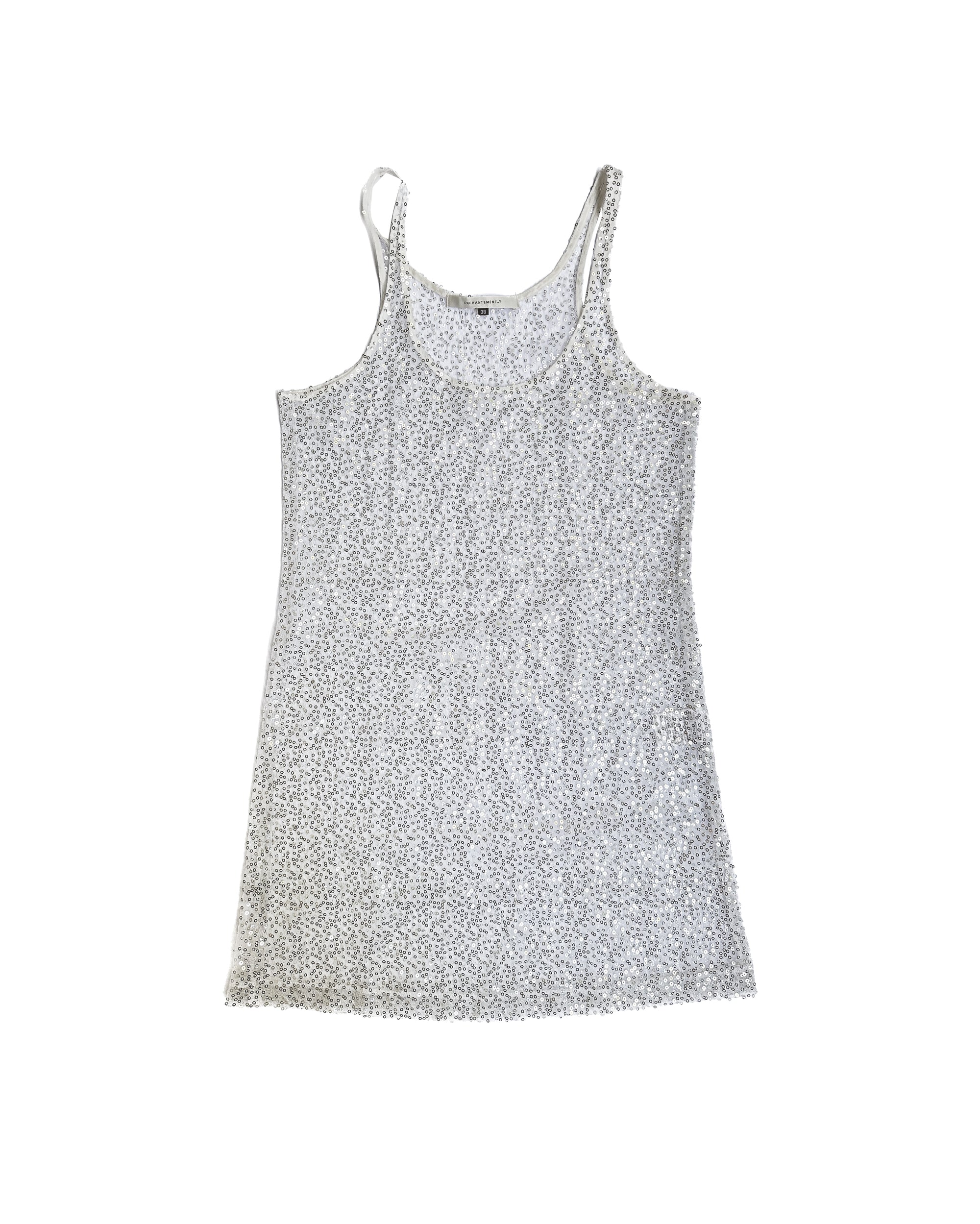 ENCHANTEMENT...? Sequin Micro Dresses