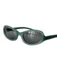 PRADA 1999 Frosted Dusty Jade Sunglasses