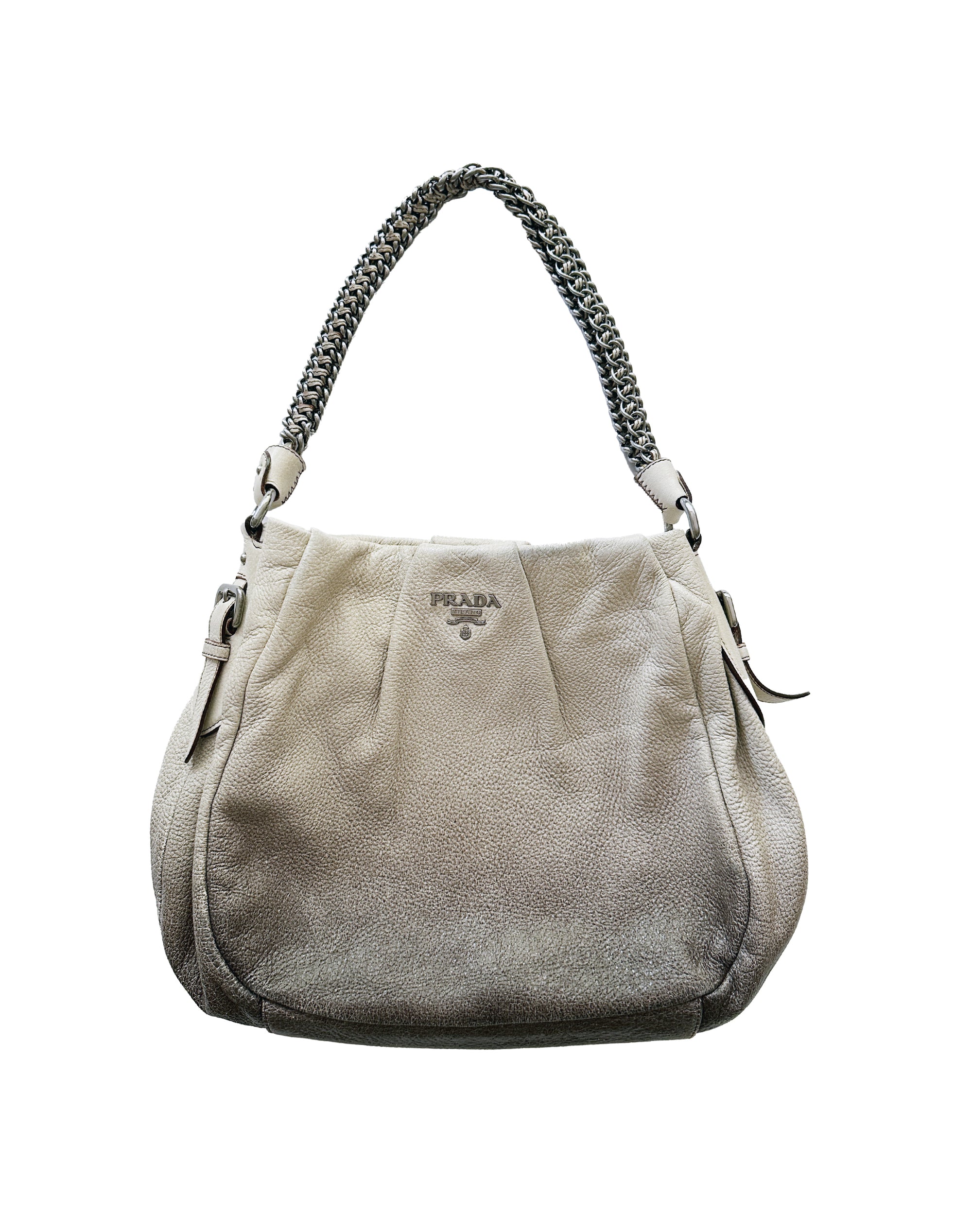 PRADA FW 2007 Leather Gradient Chain Bag