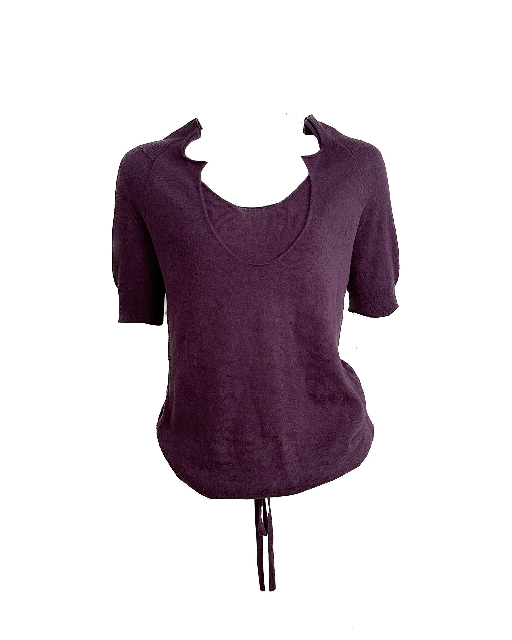 YOHJI YAMAMOTO Cashmere Blouse S