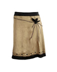 ALBERTA FERRETTI Silk Skirt M