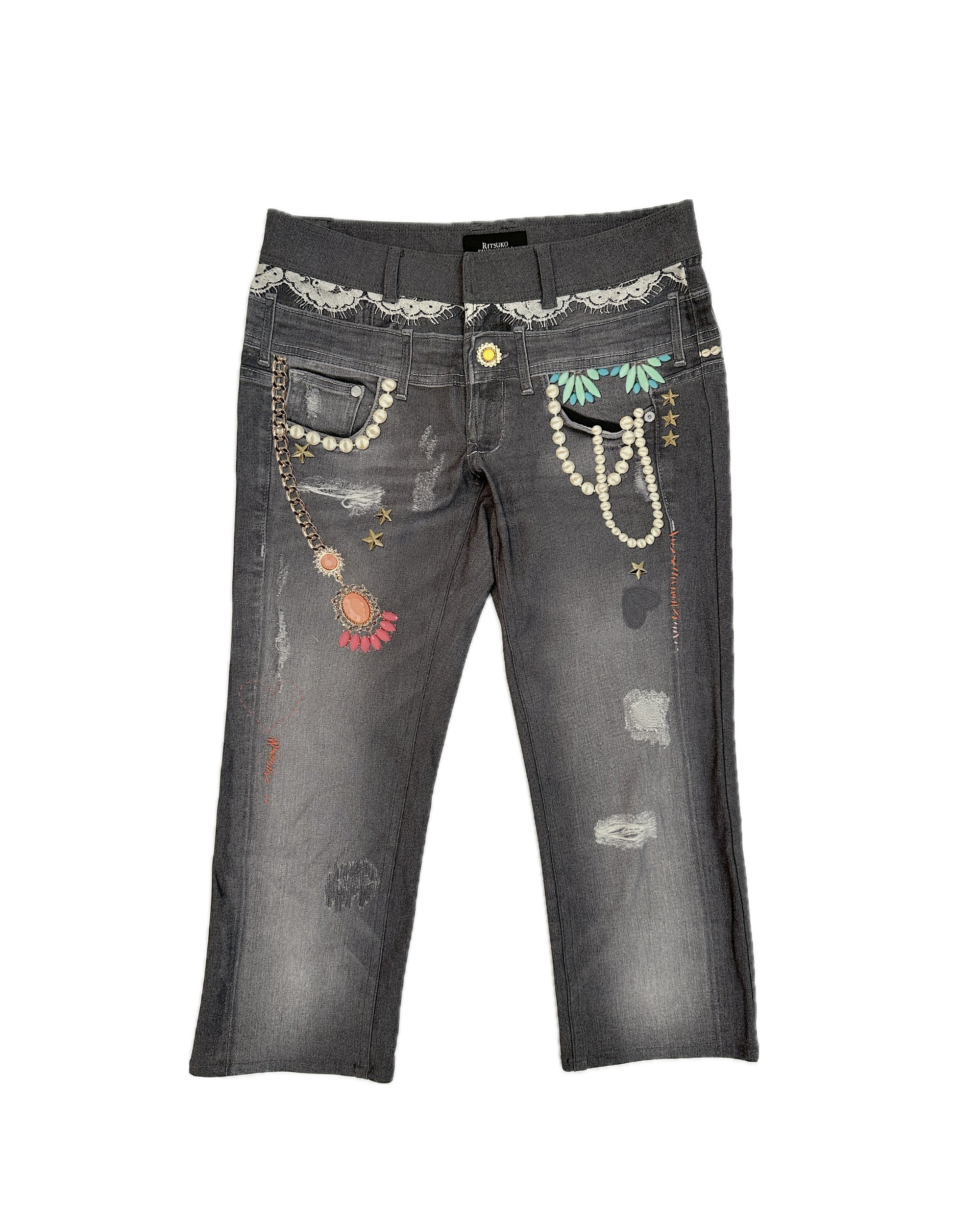 RITSUKO SHIRAHAMA Illusion Pants M
