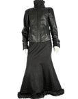 ATSURO TAYAMA Faux Fur Skirt XS