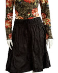PRADA SS2009 Midi Skirt S/M