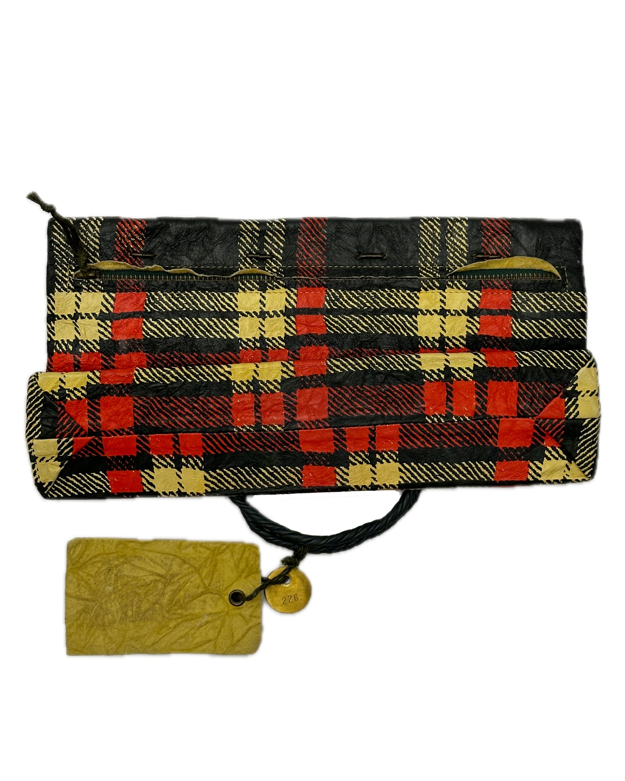 Japanese paper-like leather bag