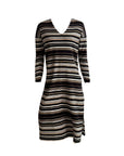 ABAHOUSE DEVINETTE Striped Dress S