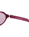 HISTORIE DE VOIR Leather Pink Sunglasses