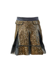 Gold Sequin Skirt M/L