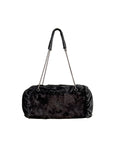 ANTEPRIMA Suede & Fur Shoulder Bag