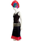 Hybrid Punk Ruffle Skirt