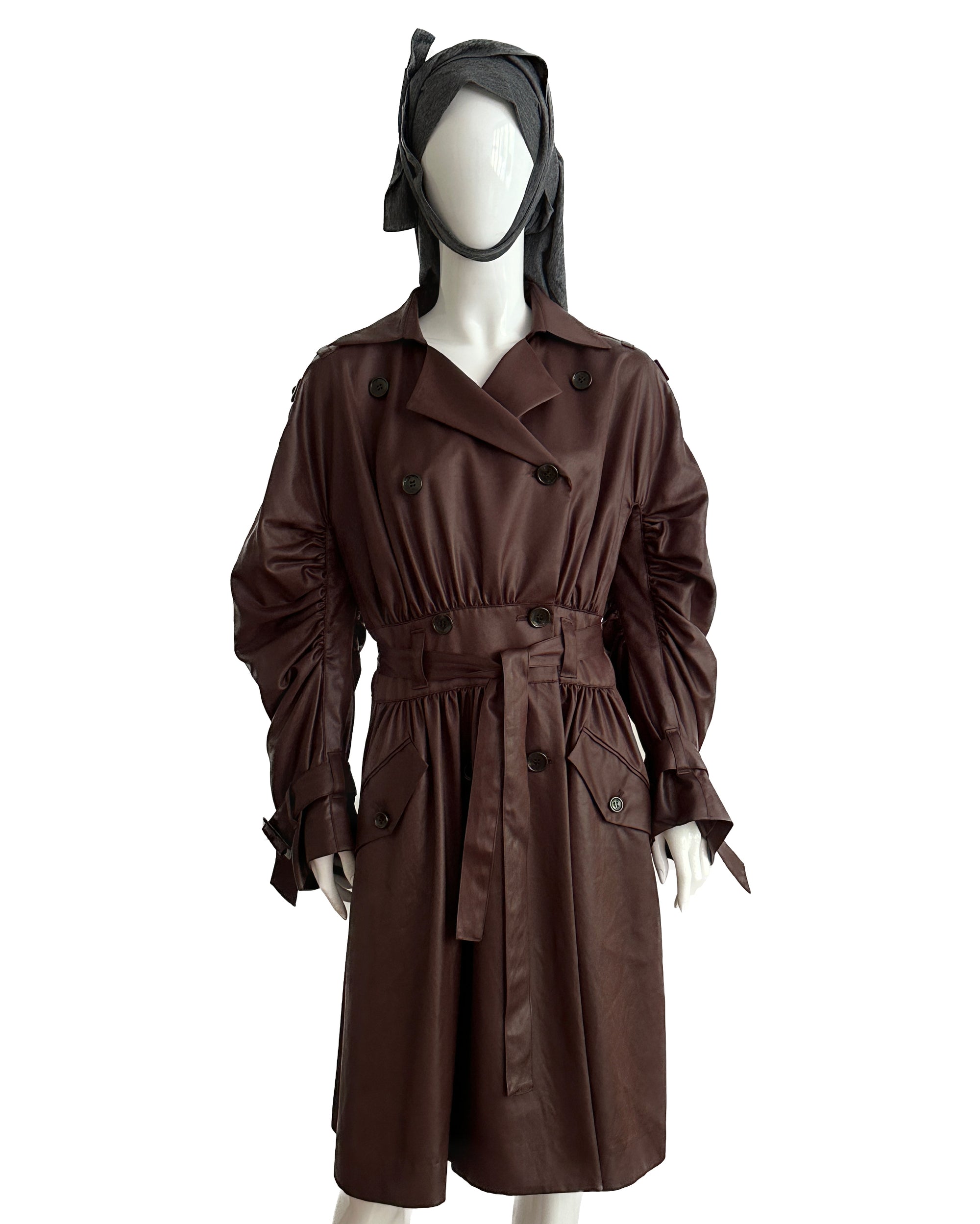 RITSUKO SHIRAHAMA Trench Coat M