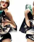 PRADA SS2010 Silk Skirt M