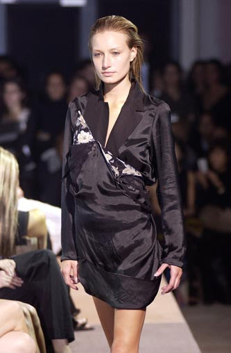 JEAN COLONNA SS2003 Flower Top M