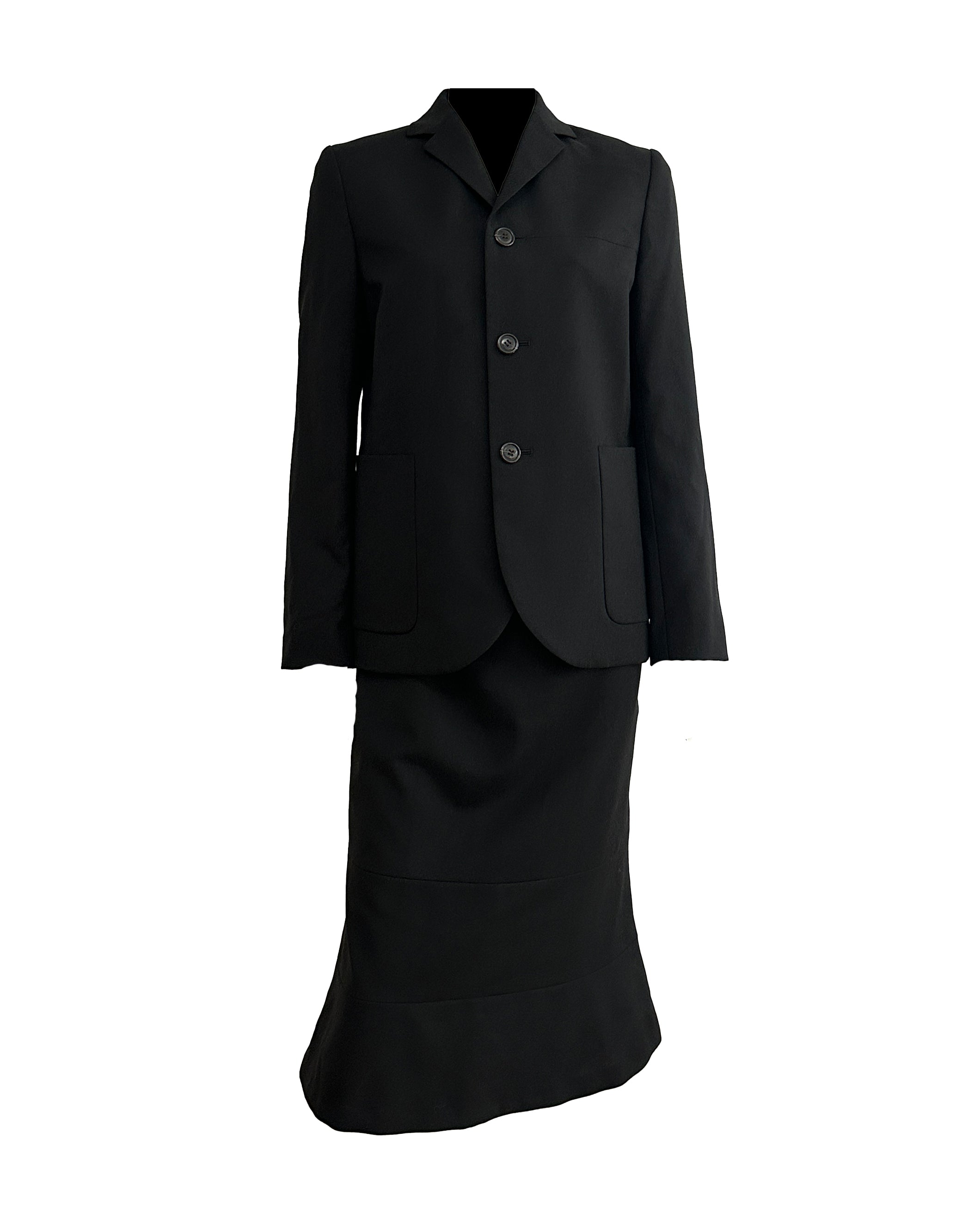 【Lita❤️】SUNAOKUWAHARAスナオクワハラ I.S. SUNAO KUWAHARA Wool Suit M – Archive Club