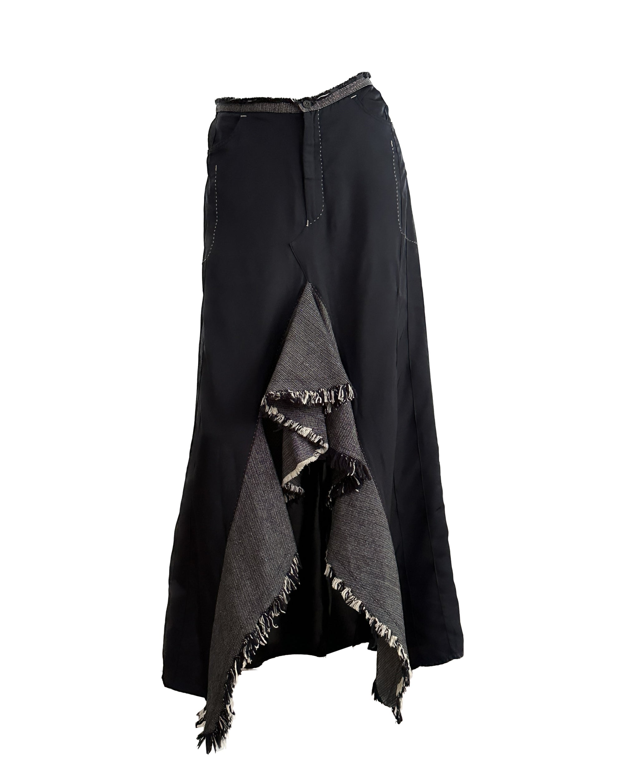 MARITHÉ + FRANÇOIS GRIBAUD Maxi Skirt L