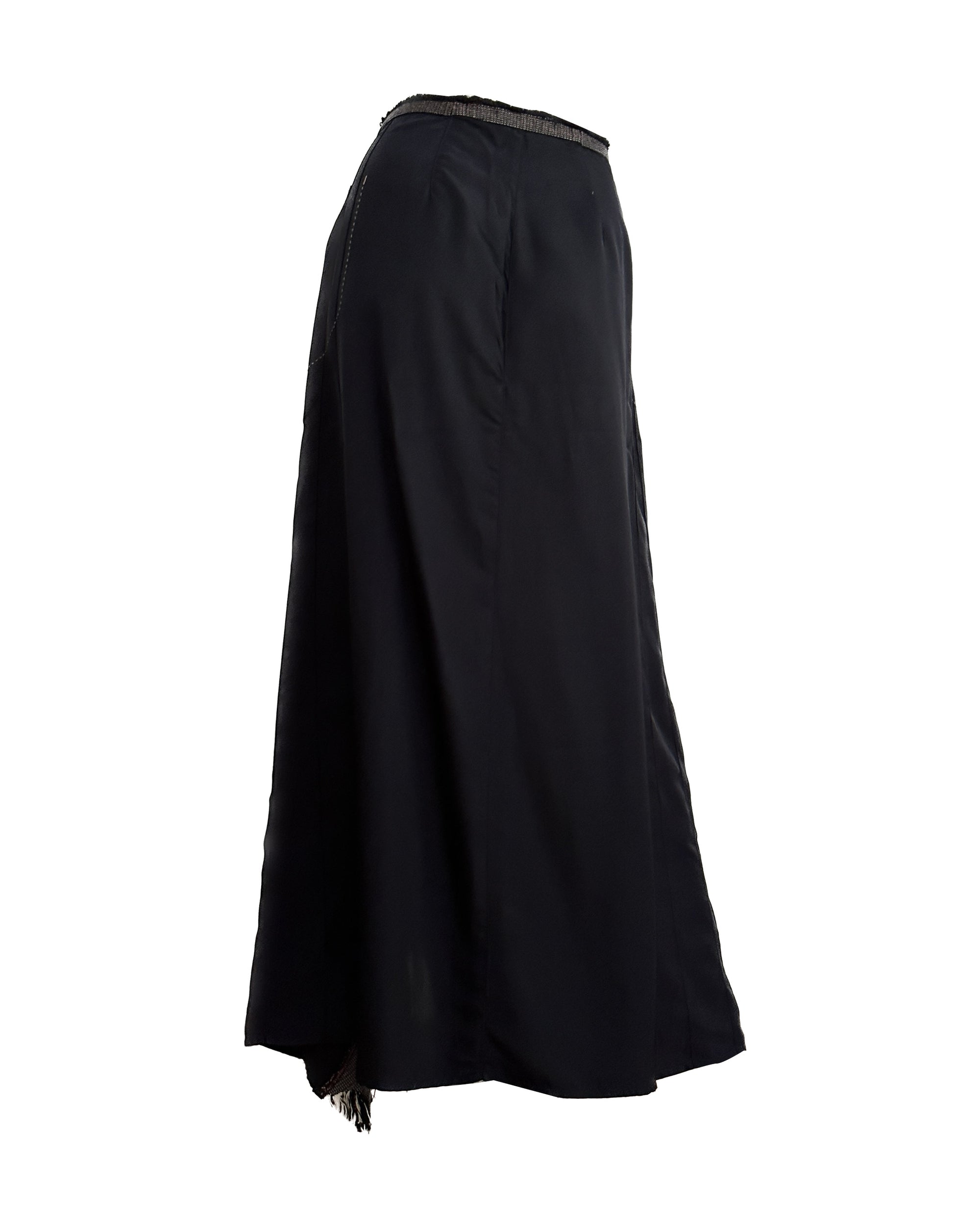 MARITHÉ + FRANÇOIS GRIBAUD Maxi Skirt L