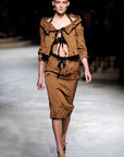 PRADA SS2009 Bronze Jacket M