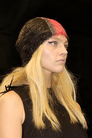 PRADA AW 2007 Mohair Hats XS