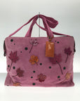 PRADA FW 1999 Pink Suede Travel Bag
