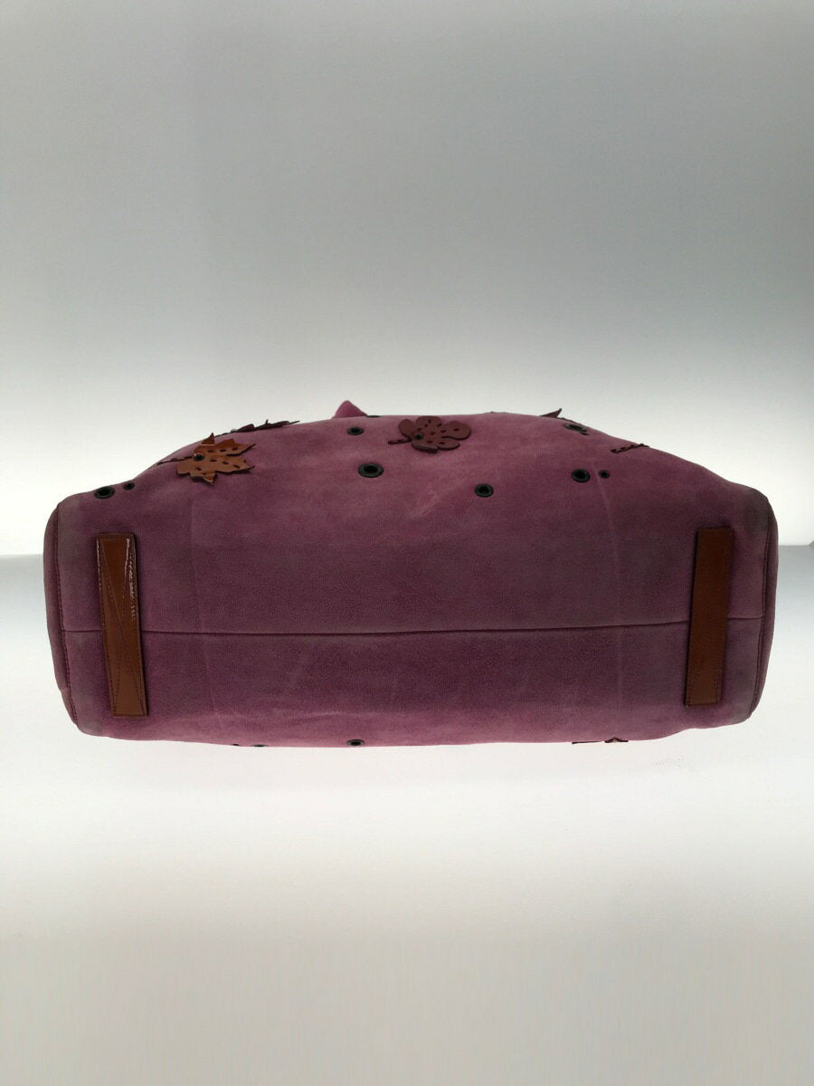 PRADA FW 1999 Pink Suede Travel Bag