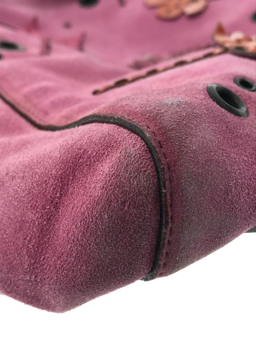 PRADA FW 1999 Pink Suede Travel Bag