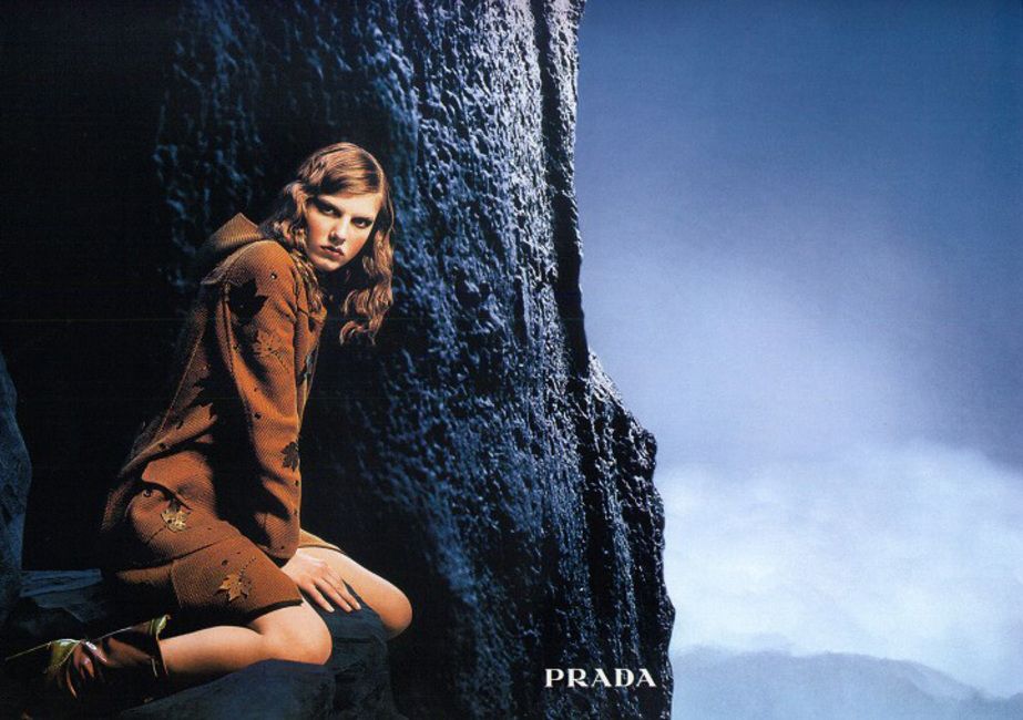 PRADA FW 1999 Pink Suede Travel Bag