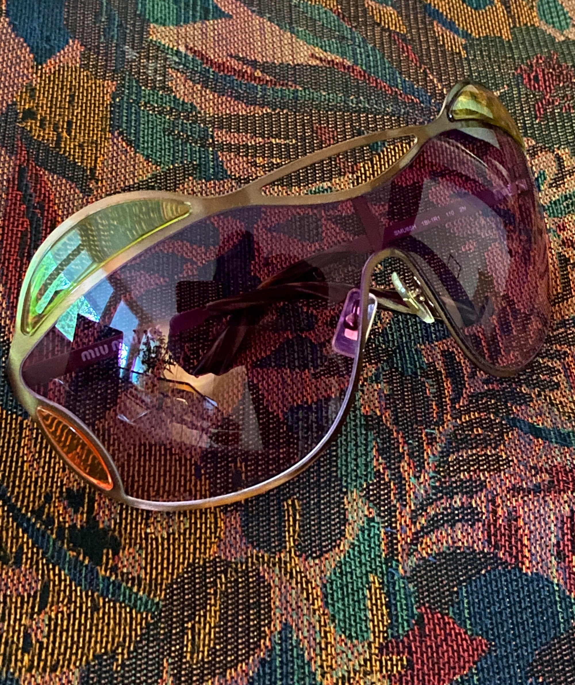 MIU MIU Oversized Butterfly Sunglasses