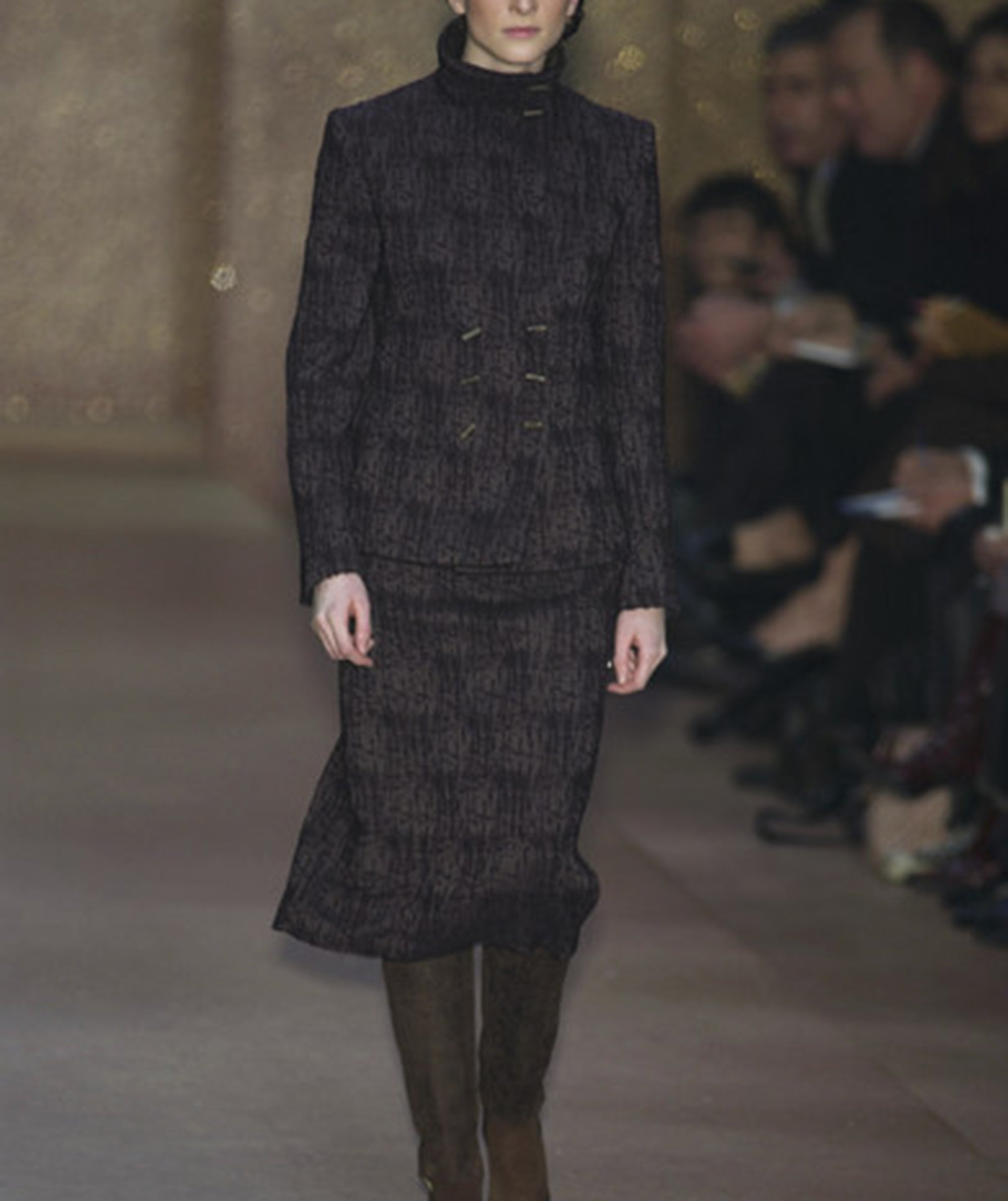 FENDI FW 2002 Hair Skirt S