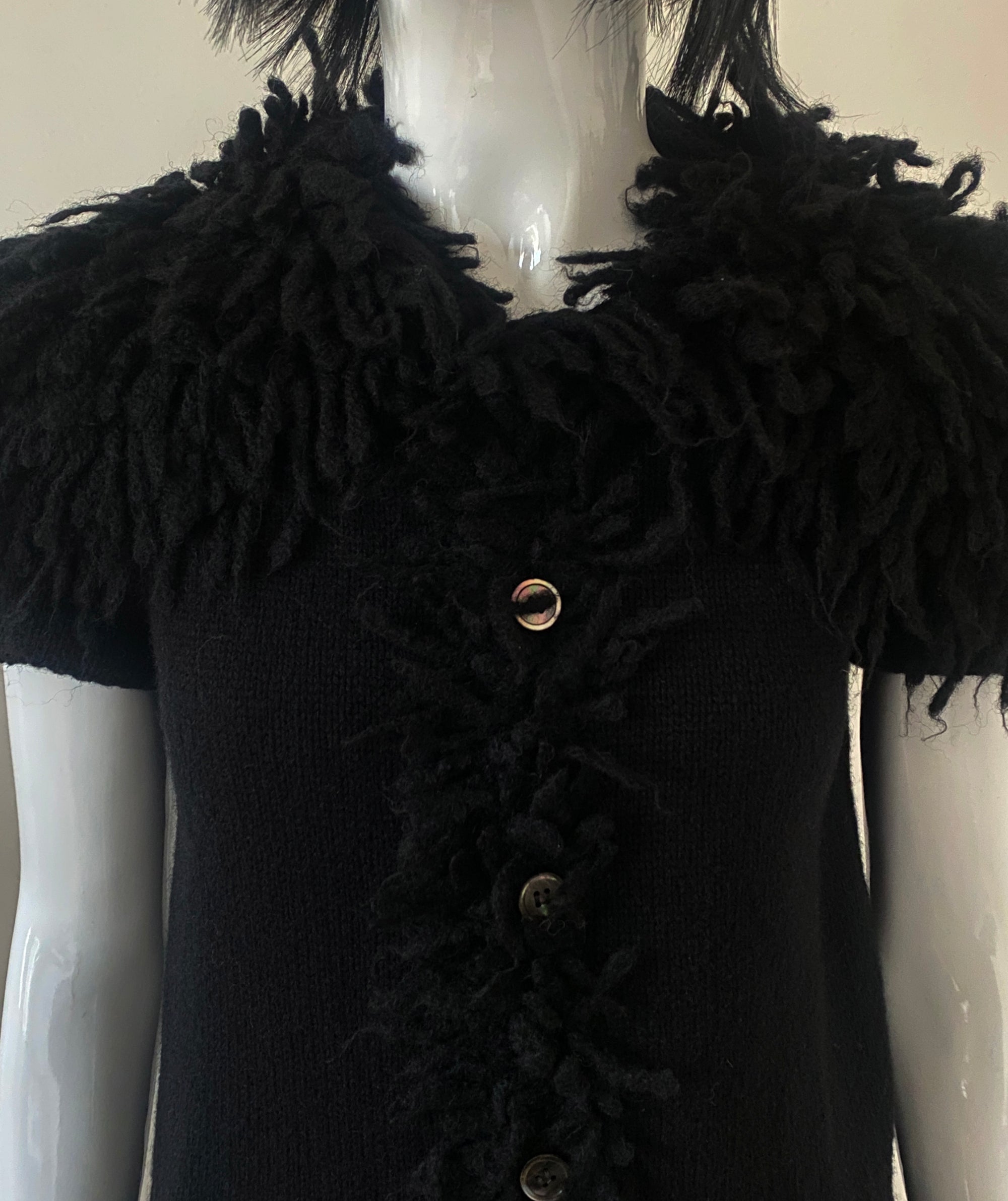 COMME DES GARÇONS 2003 Short-Sleeved Sweater S