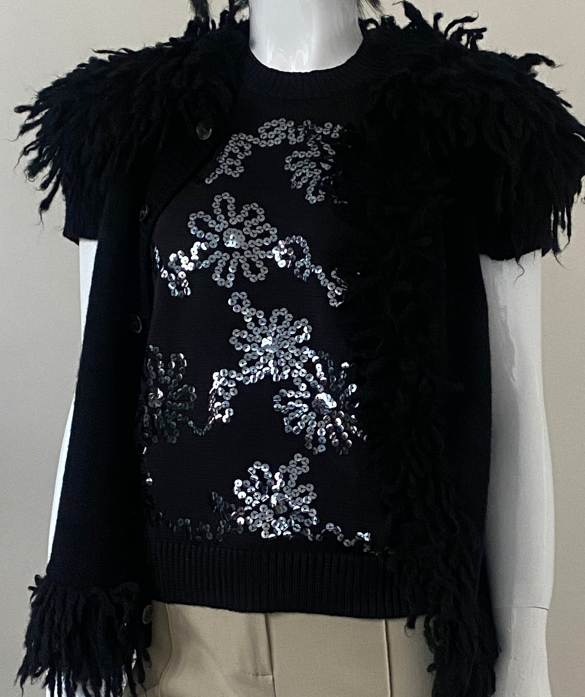 COMME DES GARÇONS 2003 Short-Sleeved Sweater S