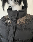 PRADA Sequin Down Jacket S