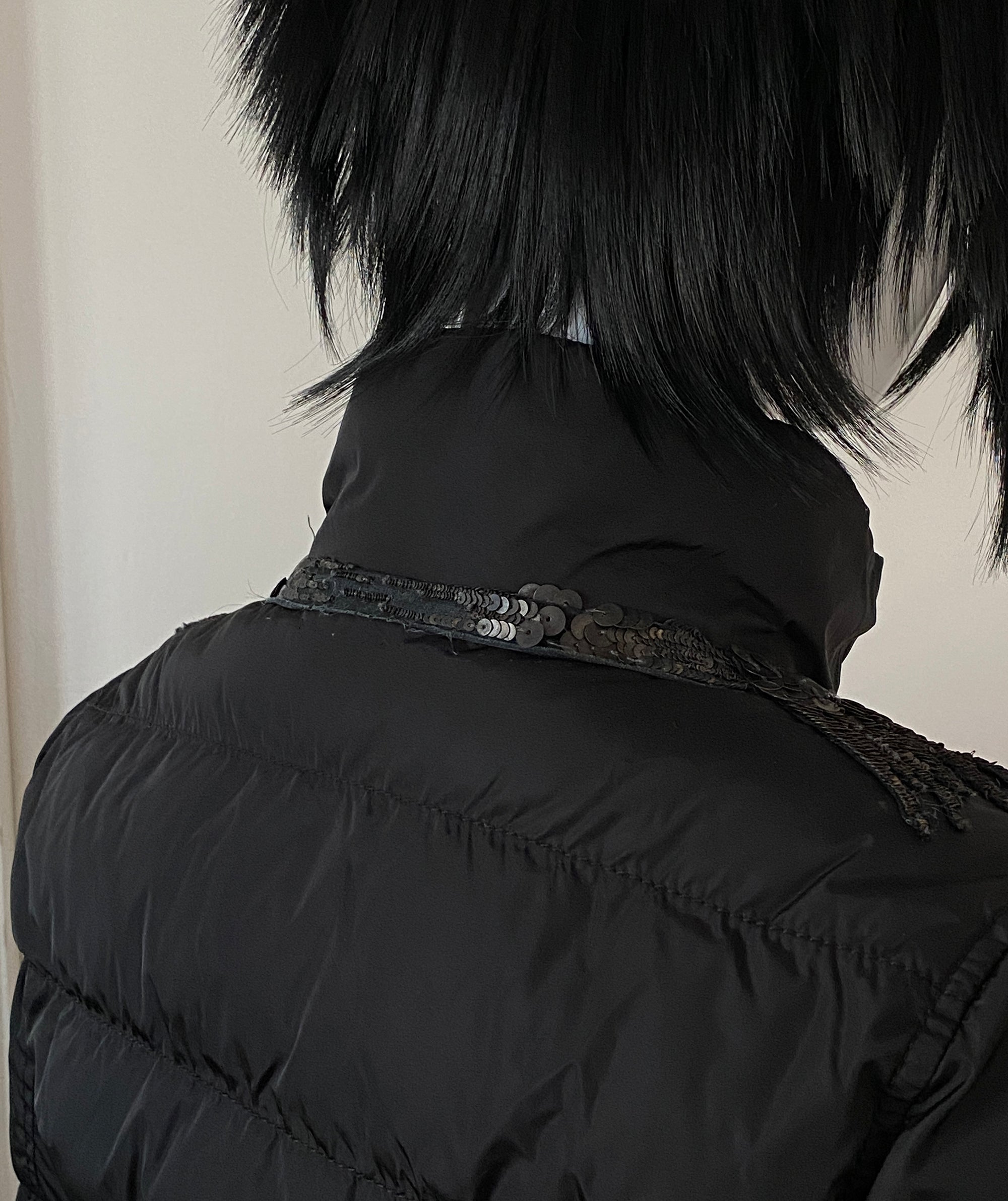 PRADA Sequin Down Jacket S
