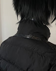 PRADA Sequin Down Jacket S
