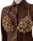MICHIKO KOSHINO Sea Shell Bra S