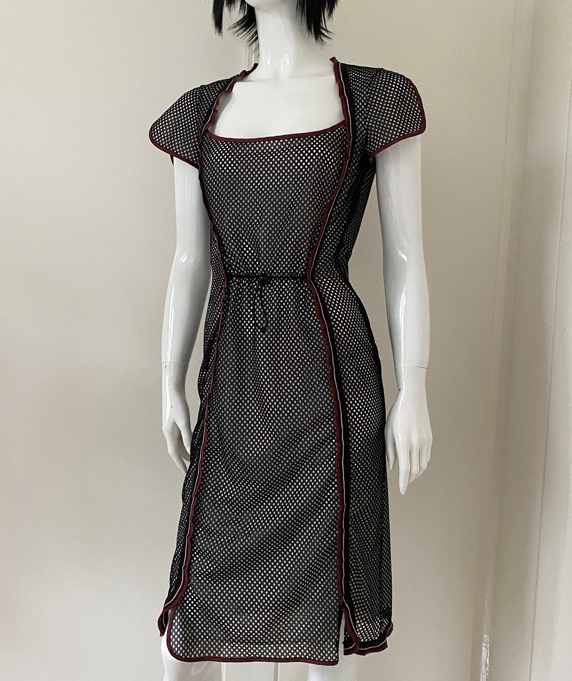 MIU MIU SS2000 Mesh Dress S/M