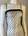 JEAN COLONNA 1997 Mesh Dress XS