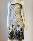 JEAN COLONNA 1997 Mesh Dress XS