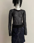 MARITHÈ + FRANÇOIS GIRBAUD Mesh Top S