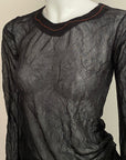 MARITHÈ + FRANÇOIS GIRBAUD Mesh Top S