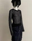 MARITHÈ + FRANÇOIS GIRBAUD Mesh Top S
